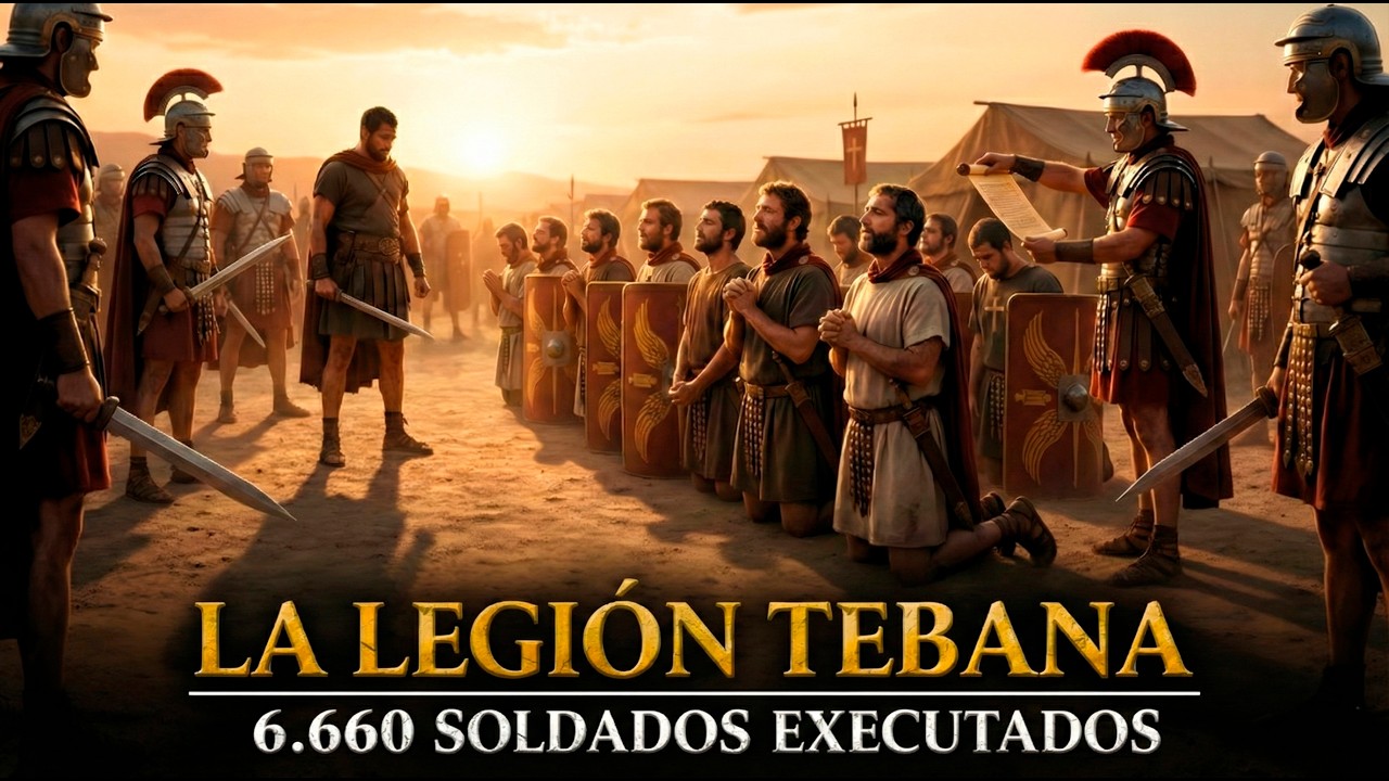 La Legión Que Se Negó a MASACRAR a los Cristianos | La Historia de la Legión Tebana (286 d.C.)