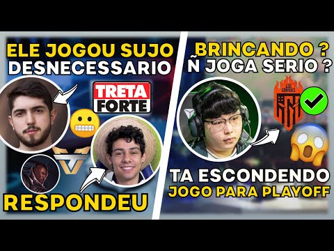 JUKERA vs BRUCER DISCUTEM ! LAVA VAI SE MOSTRAR NOS PLAYOFFS ! RED É MAIS FORTE QUE O FLUXO?