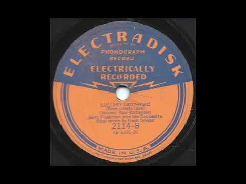 Lullaby Lady - Jerry Freeman and his Orchestra