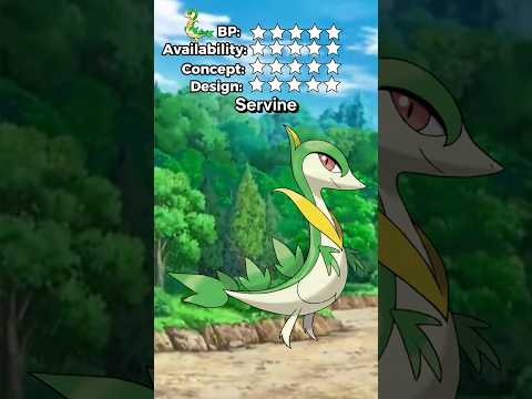 What's the BEST POKEMON Objectively? (kinda) RATE EM' ALL! Ep #496 #Servine #rateemall #pokemon