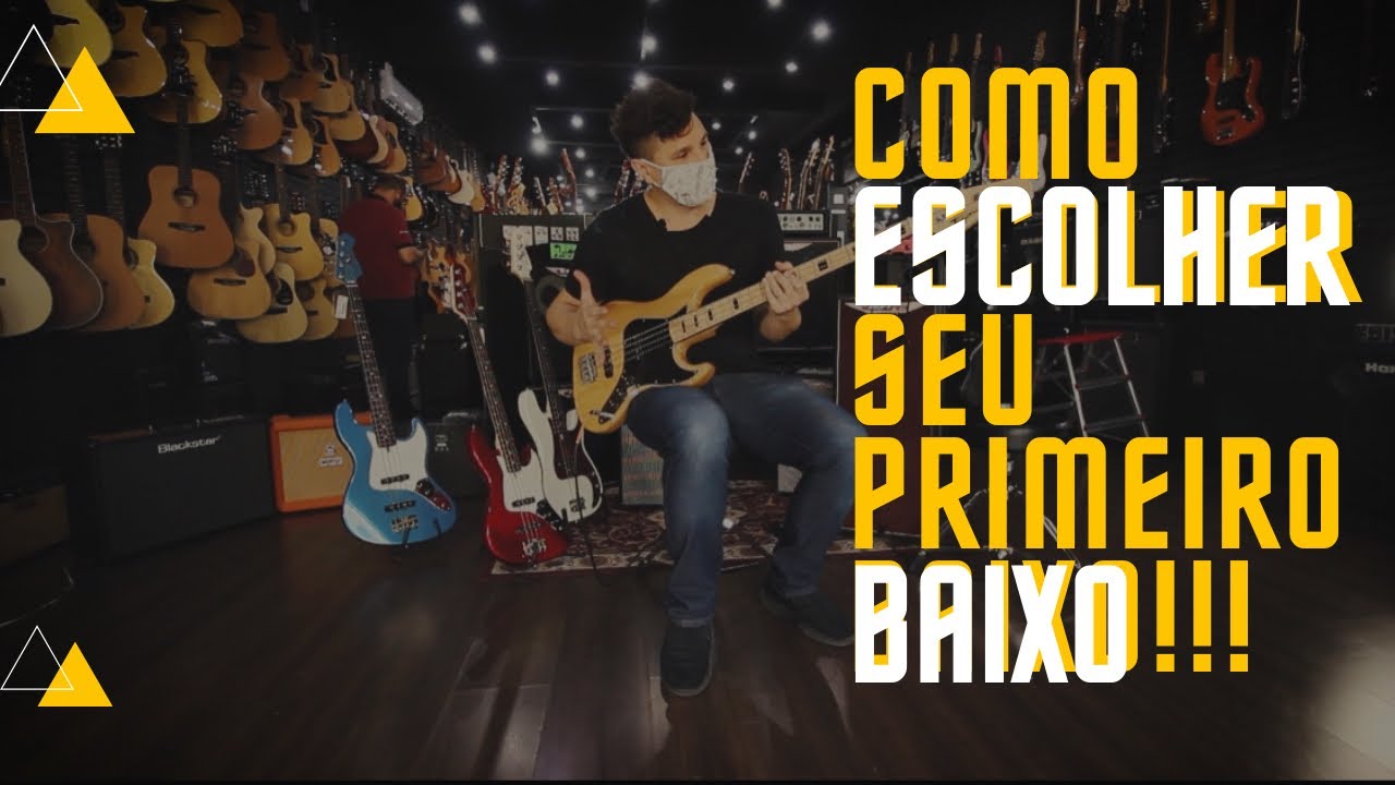 Como escolher seu primeiro baixo!  Ricardinho Paraiso