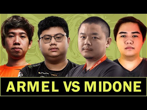 CHIEF ARMEL VS MIDONE - MID BATTLE FT JING AND KUKU - 12757 MMR AVERAGE GAME!