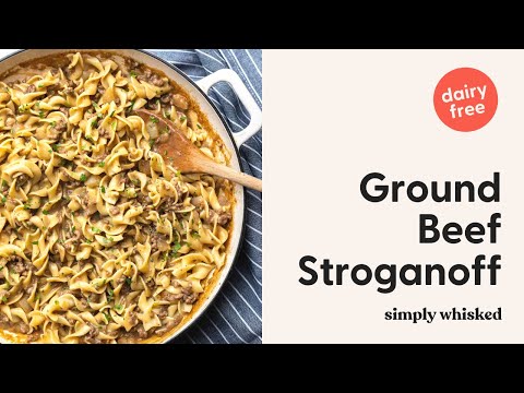 Ground Beef Stroganoff