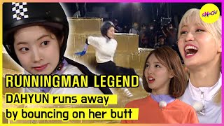 Download lagu [RUNNINGMAN] DAHYUN runs away by bouncing on her butt (ENGSUB) mp3