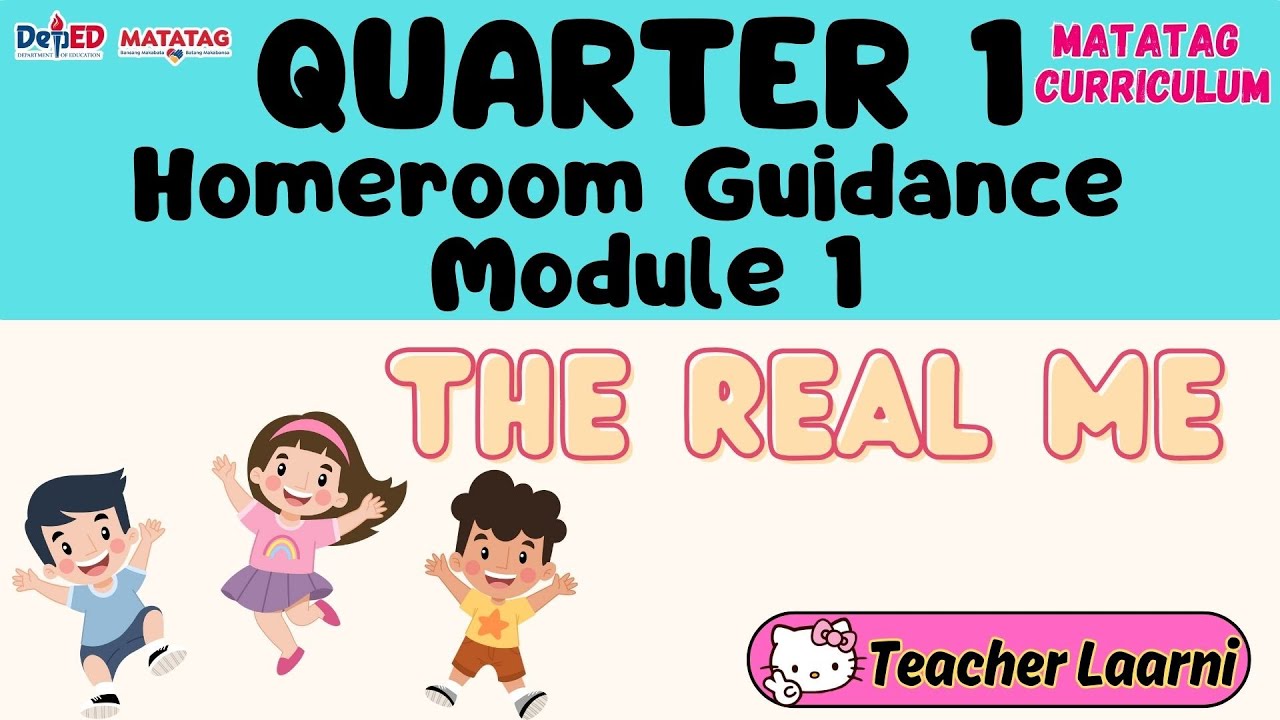 HOMEROOM GUIDANCE GRADE 4 QUARTER 1 MODULE 1