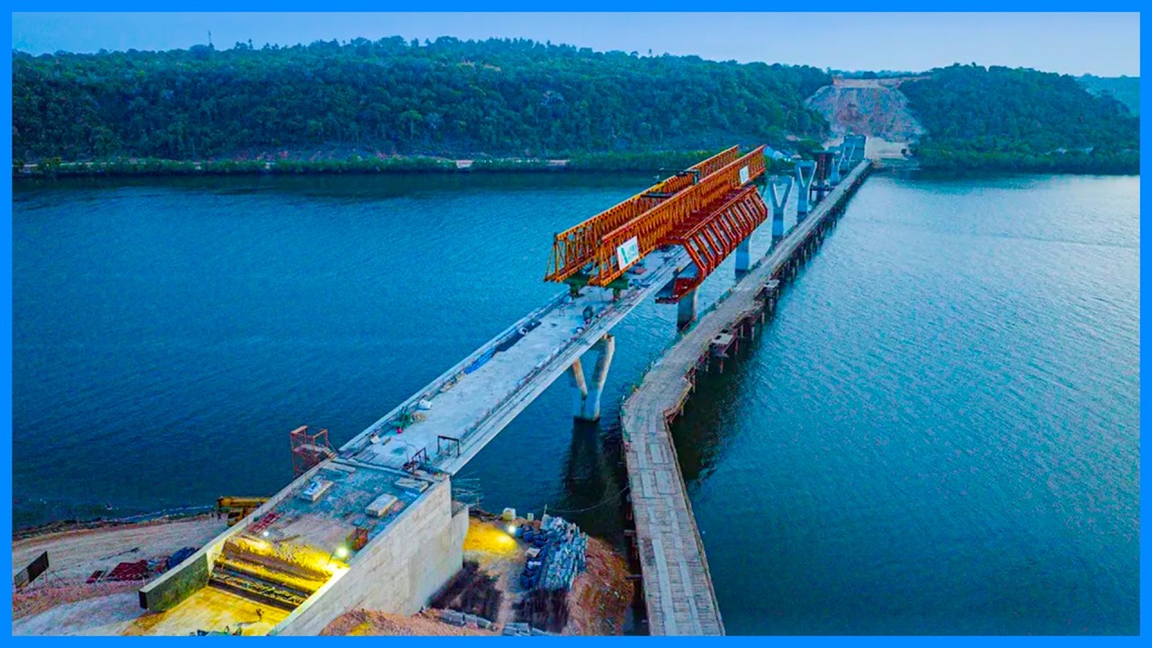 SI KAMA ULAYA TUUU!! TAZAMA UJENZI WA DARAJA LA MTO PANGANI ULIPOFIKIA // PM DKT. NCHEMBA ARIDHISHWA