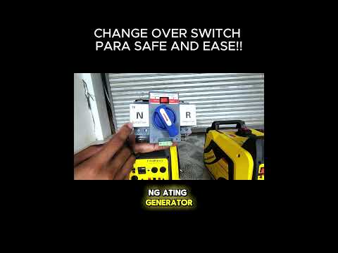CHANGE OVER SWITCH  #brownout #inverter