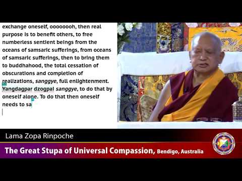 20180405 1600 LZR GSUC Bendigo - Motivation for listening to the teachings. Verses on guru devotion