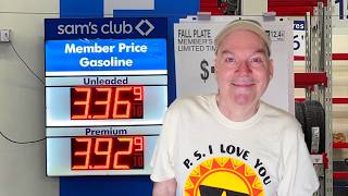 I saved $1 PER GALLON at our SAM'S CLUB gas station!