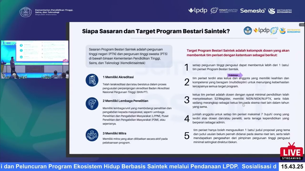 Program Bestari Saintek - Yogi Herdani