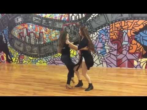 Marissa Rivera and Stephany Estrin of ISDC Zouk Demo