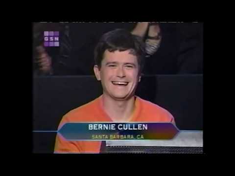Who Wants to be a Millionaire 4/15/2001 FULL SHOW (Bernie Cullen)