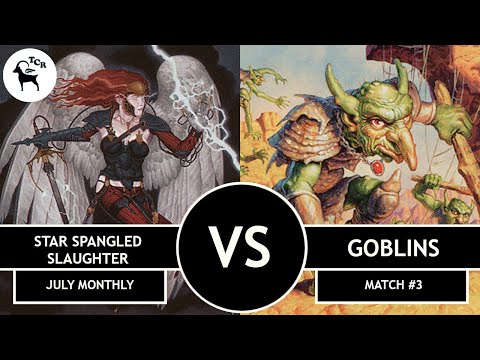 Star Spangled Slaughter vs Goblins - Premodern Monthly Open July 2021 Match #3