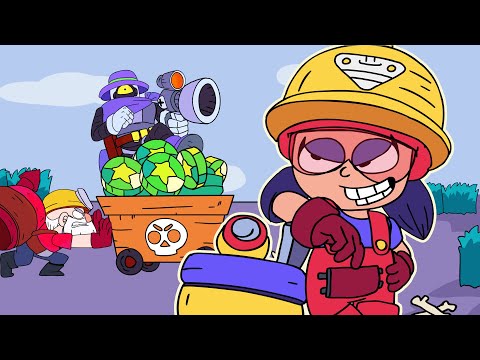 Jacky Vs Leon X Rico X Dynamike - Brawl Stars Animation #45