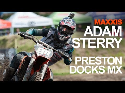GoPro: ADAM STERRY Moto 1 - PRESTON DOCKS Maxxis British Motocross Championship 2016