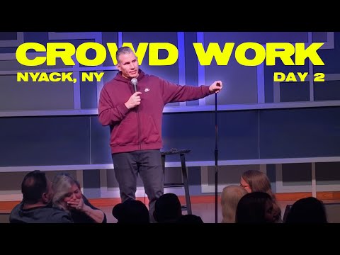Nyack, NY Crowdwork Day 2 - Comedian Mike Vecchione