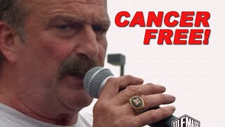 Jake the Snake Roberts Tells Live Crowd He's Cancer Free July 2014
