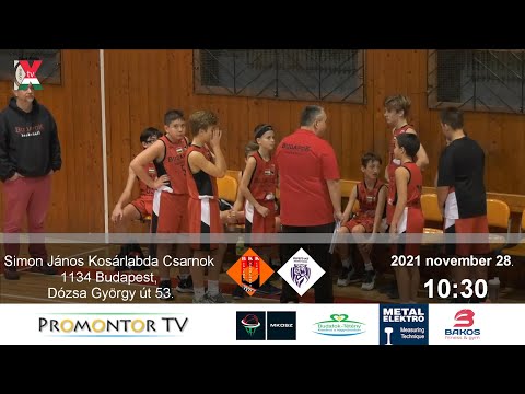 BUDAFOKI KK -  MEGYERI TIGRISEK // U14 - Területi Bajnokság