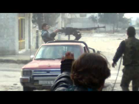 استهداف قوات النظام على جبهة ثكنة مهلب في حلب من قبل لواء صلاح الدين الأيوبي