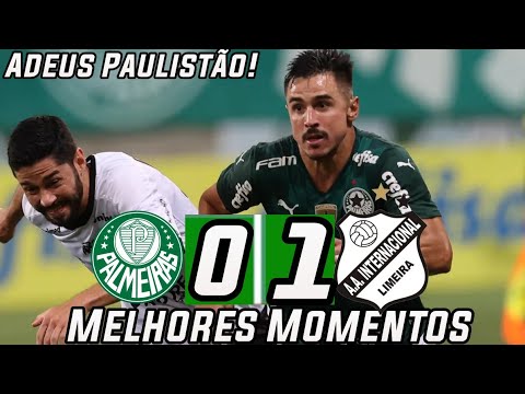 Palmeiras 0x1 Inter De Limeira Paulistão Melhores Momentos E Gols 29/04/2021