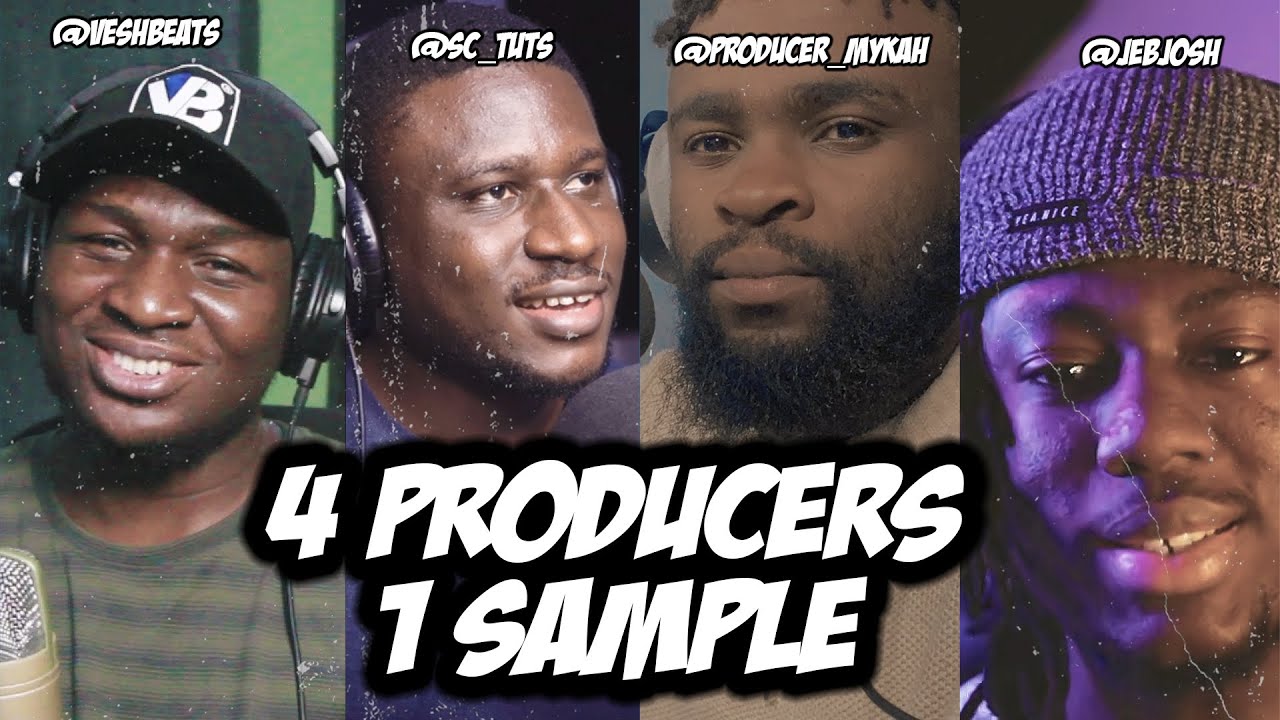 4 AfroBeat Producers Flip the Same Sample (JebJosh, SC Tuts, and Producer Mykah)