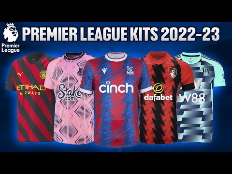 All PREMIER LEAGUE HOME/AWAY KITS 2022/23