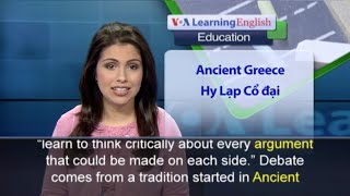 Phát âm chuẩn cùng VOA - Anh ngữ đặc biệt: What is debate? (VOA)