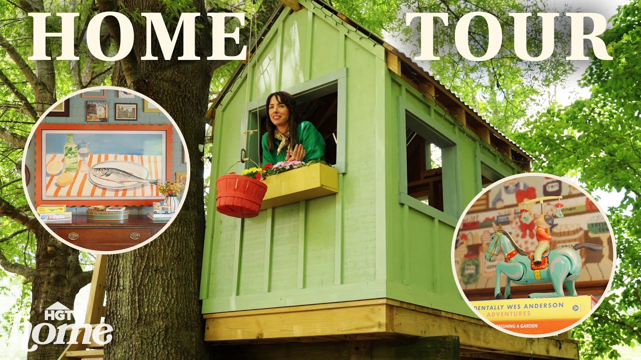 Inside A Whimsical, Color-Rich Family Escape in Asheville
