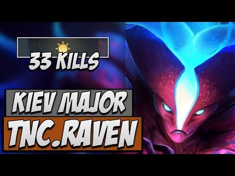 TNC.Raven Spectre VS Thunderbirds in Kiev Major | Dota Gameplay 7.14