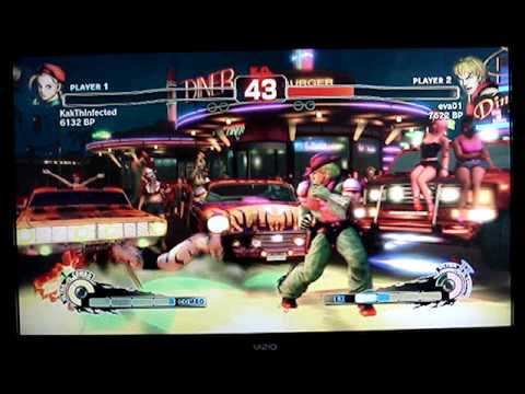 SSF4: Ysiadmihi (Cammy) vs eva01 (Ken) - GAF XBL 3 vs 3 Team Tourney - Set 1