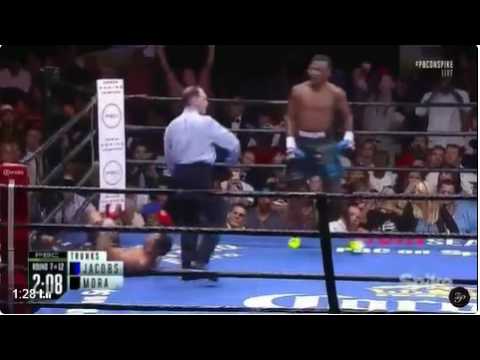 Daniel Jacobs vs Sergio Mora - VICIOUS 7th Rd KNOCKOUT {Full Fight Review}