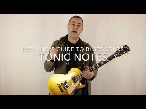 3 Beginners guide to blues solos tonic note A