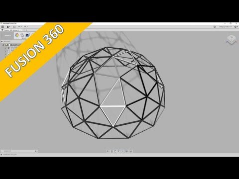 Userwish Dome Kuppel Autodesk Fusion 360 Training Part Design