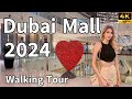 Dubai Mall 🇦🇪 World’s Largest Luxury Shopping Mall  [ 4K ] Walking Tour