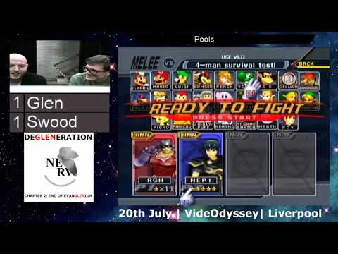 Degleneration 2 - Swood (Marth) vs. Glenitalia (Falcon/Samus) - Pools