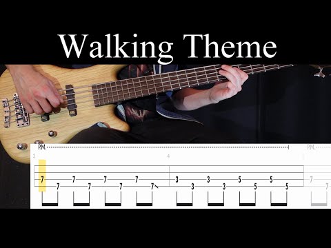 Walking Theme (Bully) - Bass Cover (With Tabs) by Leo Düzey