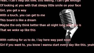 Chris Young - Woke Up Like This (lyrics)