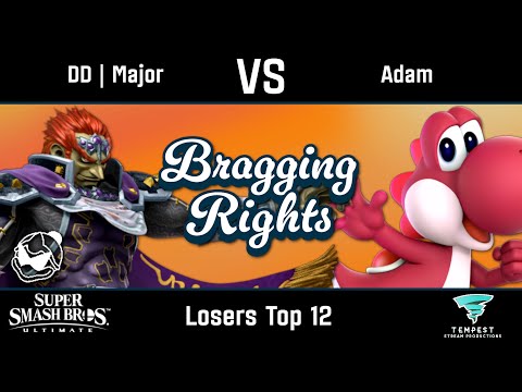 DD | Major (Ganondorf) vs Adam (Yoshi) - Ultimate Losers Top 12 -  Bragging Rights #6