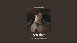 kaci battaglia + ludacris - body shots [slowed down]