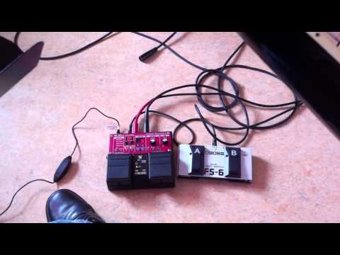 Musiker Board Looper Test Boss RC30 - Teil 4 - FS 6 und WOWY