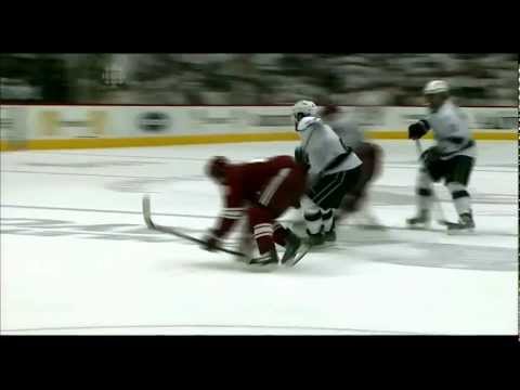 Dustin Brown knees Michal Rozsival. May 23rd 2012