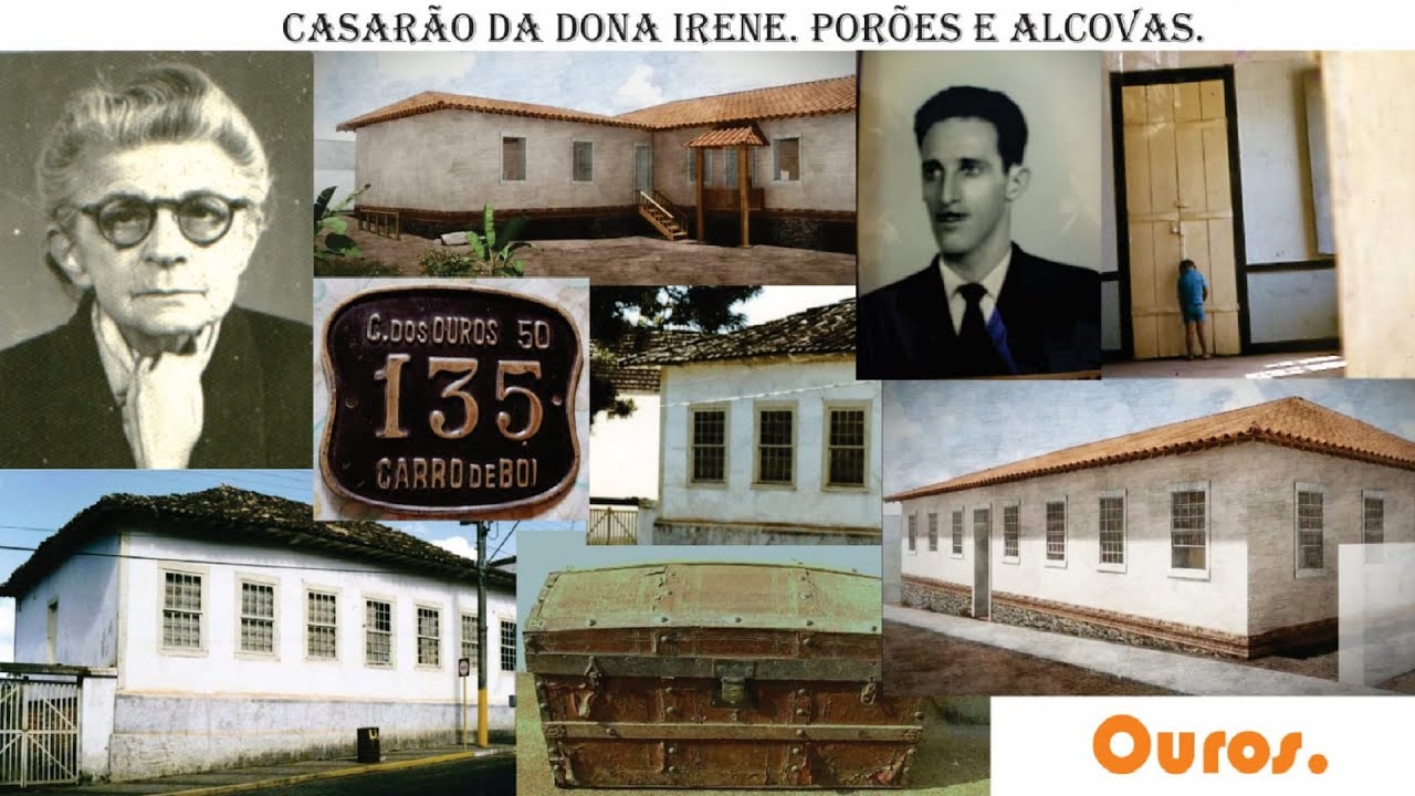 Casarão da Dona Irene. Porões e Alcovas.