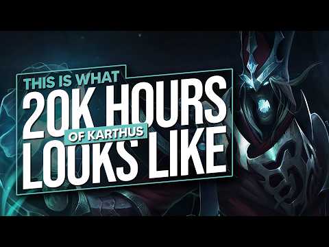 20,000 HOURS OF KARTHUS JUNGLE LOOKS LIKE THIS