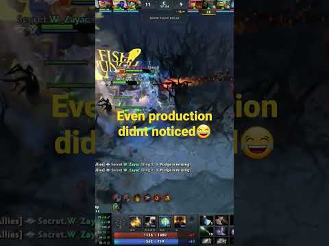 Miracle pudge wisp BUG😲 Nigma vs Secret