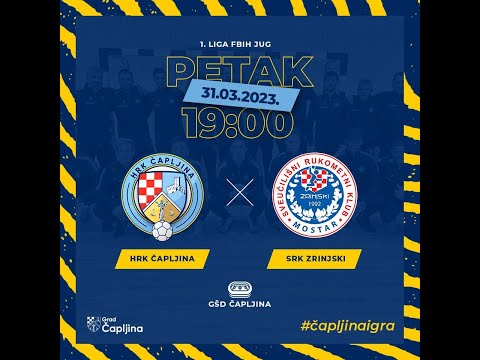 UŽIVO: HRK ČAPLJINA - SRK ZRINJSKI - 31.03.2023.