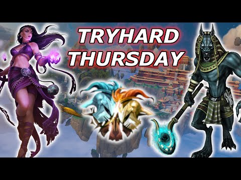 TRYHARD THURSDAY, MAN I LOVE THESE VIDS - Season 8 Masters Ranked 1v1 Duel - SMITE