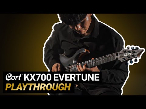 Демонстрация звучания электрогитары Cort KX707 EverTune