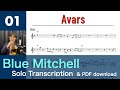 Avars (Blue Mitchell) Solo Transcription #1