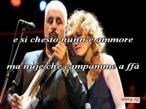 Mannoia FT Pino Daniele Senza e Te Karaoke