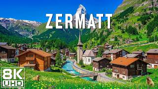 Zermatt 8K UHD 🇨🇭 | Matterhorn, Gornergrat & Switzerland's Most Beautiful Alpine Paradise 🏔️❄️✨